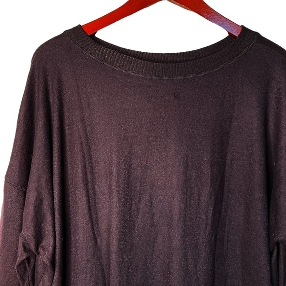 LUCKY BRAND NWT Crewneck Pullover Cozy Sweater Size XXL in Black - Picture 6 of 14